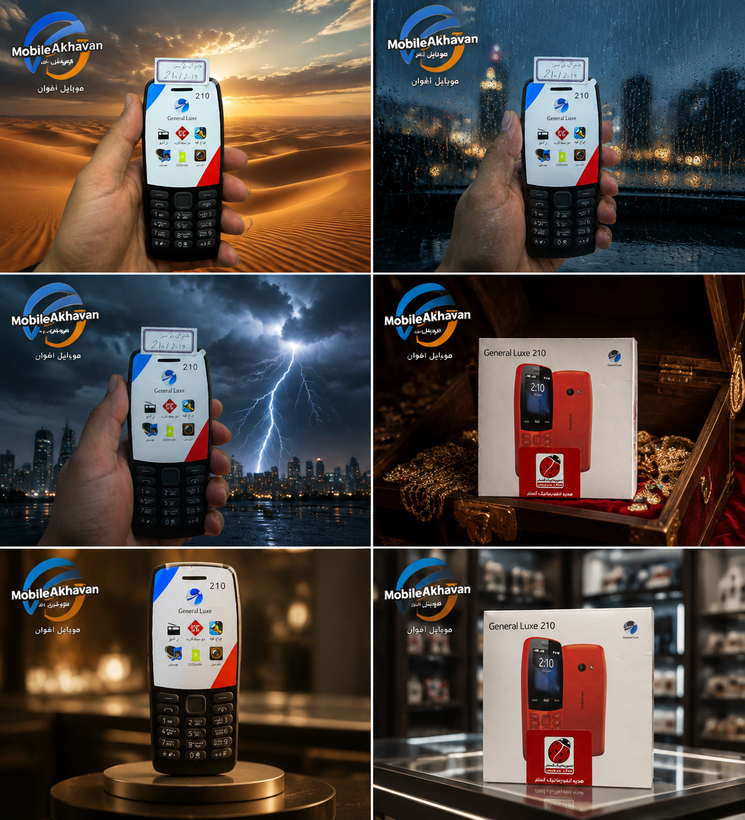 گوشی موبایل جنرال لوکس G210